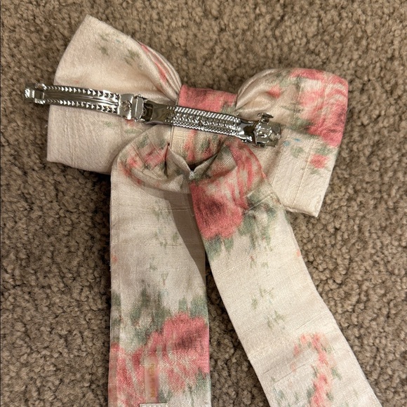 LoveShackFancy Silk Floral Puff Sleeve Dress and GRATIS! - Picture 10 of 12